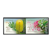 Australia 2020 National Botanic Gardens: 50 Years Set of 2 Ex-Booklet Stamps Self-adhesive MUH