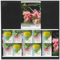 Australia 2020 National Botanic Gardens: 50 Years Booklet/10 Stamps Self-adhesive MUH