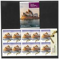 Australia 2020 World Heritage Sydney Opera House NSW Booklet/10 Stamps Self-adhesive MUH