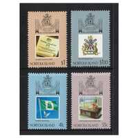 Norfolk Island 1989 10th Anniversary of Internal Self-Government Set of 4 Stamps MUH SG465/68