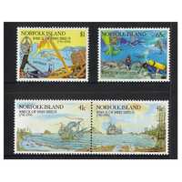 Norfolk Island 1990 Bicentenary of Wreck of HMS Sirius Set of 4 Stamps MUH SG479/82