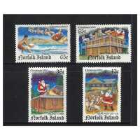 Norfolk Island 1990 Christmas Set of 4 Stamps MUH SG499/502