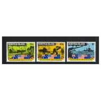 Norfolk Island 1991 50th Anniv. Outbreak of Pacific War Set of 3 Stamps MUH SG522/24 