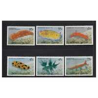 Norfolk Island 1993 Nudibranchs Set of 6 Stamps MUH SG550/55