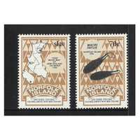 Norfolk Island 1993 Bicentenary of Contact with New Zealand Set of 2 Stamps MUH SG560/61