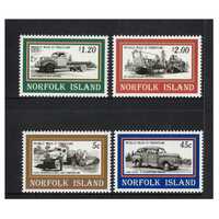 Norfolk Island 1995 Second World War Vehicles Set of 4 Stamps MUH SG596/99
