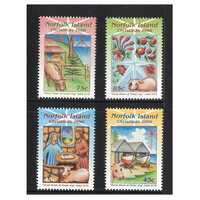 Norfolk Island 1996 Christmas Set of 4 Stamps MUH SG628/31