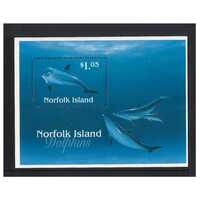 Norfolk Island 1997 Dolphins Miniature Sheet MUH SG MS642