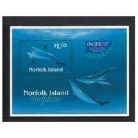 Norfolk Island 1997 Pacific Stamp Exhibition/Dolphins Miniature Sheet MUH SG MS643