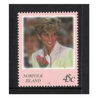 Norfolk Island 1998 Princess Diana Single Stamp MUH SG664
