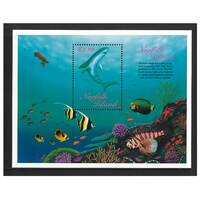 Norfolk Island 1998 Reef Fish/Shark Mini Sheet MUH SG MS678