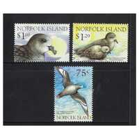 Norfolk Island 1999 Endangered Species/Birds Set of 3 Stamps MUH SG699/701
