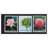 Norfolk Island 1999 Roses Set of 3 Stamps MUH SG703/05