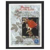 Norfolk Island 1999 Roses Miniature Sheet MUH SG MS706