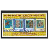 Norfolk Island 2000 Eighth Festival Pacific Arts Mini Sheet of 4 Stamps MUH SG MS736