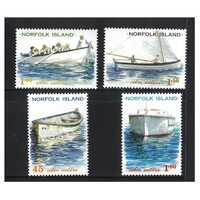Norfolk Island 2001 Local Boats Set of 4 Stamps MUH SG768/71