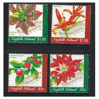 Norfolk Island 2001 Christmas/Island Plants Set of 5 Stamps MUH SG778/82