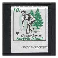 Norfolk Island 2002 Bounty Bowls Tournament Sinlge Stamp Ex-Booklet MUH SG796