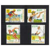 Norfolk Island 2002 17th Commonwealth Games Manchester Set of 4 Stamps MUH SG809/12