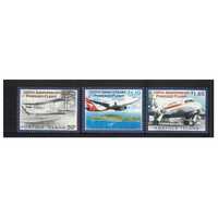 Norfolk Island 2003 Centenary of Powered Flight Set of 3 Stamps MUH SG855/57