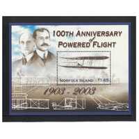 Norfolk Island 2003 Centenary of Powered Flight Mini Sheet MUH SG MS858