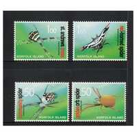 Norfolk Island 2004 Spiders Set of 4 Stamps MUH SG867/70