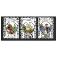 Norfolk Island 2005 Pacific Explorers Set of 3 Stamps MUH SG909/11