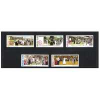 Norfolk Island 2006 150th Anniv Migration of Pitcairn Islanders - Arrival Set of 5 Stamps MUH SG956/60