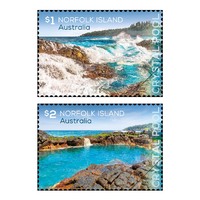 Norfolk Island 2018 Crystal Pool Set of 2 Stamps MUH SG1280/81