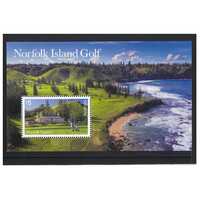 Norfolk Island 2018 Golf Miniature Sheet MUH SG MS1276