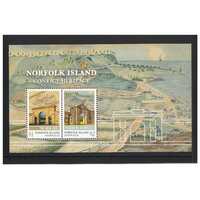 Norfolk Island 2017 Convict Heritage Mini Sheet of 2 Stamps MUH SG MS1274