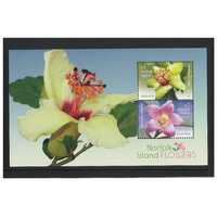 Norfolk Island 2017 Flowers Mini Sheet of 2 Stamps MUH SG MS1271