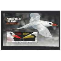 Norfolk Island 2016 Seabirds Mini Sheet of 2 Stamps MUH SG MS1265