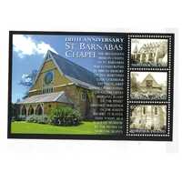 Norfolk Island 2010 130th Anniv St Barnabas Chapel Mini Sheet MUH SG MS1103