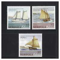 Norfolk Island 2008 Ships Built On Norfolk Isl. Set of 3 Stamps MUH SG1036/38