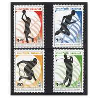 Norfolk Island 2007 South Pacific Games, Samoa Set of 4 Stamps MUH SG992/95