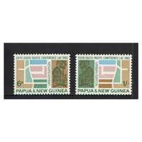 Papua New Guinea 1965 Sixth South Pacific Conference Lae Set of 2 Stamps MUH SG77/78