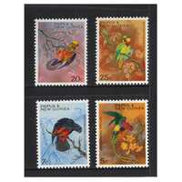 Papua New Guinea 1967 Christmas/Territory Parrots Set of 4 Stamps MUH SG121/24