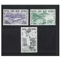 Papua New Guinea 1969 Third South Pacific Games Port Moresby Set of 3 Stamps MUH SG156/58