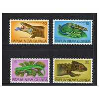 Papua New Guinea 1978 Fauna Conservation/Skinks Set of 4 Stamps MUH SG346/49