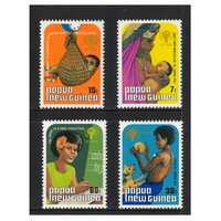 Papua New Guinea 1979 International Year of the Child Set of 4 Stamps MUH SG376/79
