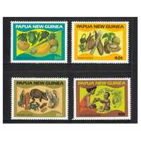 Papua New Guinea 1982 Food and Nutrition Set of 4 Stamps MUH SG434/37