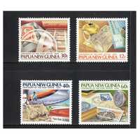 Papua New Guinea 1985 Centenary of PNG Post Office Set of 4 Stamps MUH SG507/10