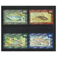 Papua New Guinea 1993 Fresh Water Fish Set of 4 Stamps MUH SG691/94