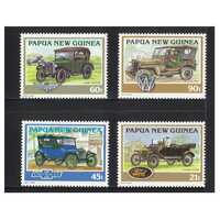 Papua New Guinea 1994 Historical Cars Set of 4 Stamps MUH SG725/28