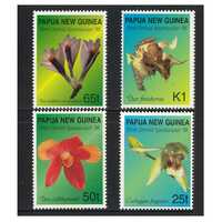Papua New Guinea 1998 Orchids Set of 4 Stamps MUH SG837/40