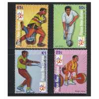 Papua New Guinea 1998 16th Commonwealth Games Kuala Lumpur Set of 4 Stamps MUH SG841/44