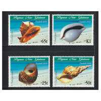 Papua New Guinea 2000 Sea Shells Set of 4 Stamps MUH SG873/76