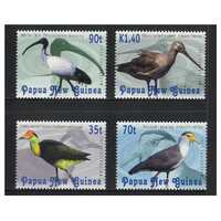 Papua New Guinea 2001 Water Birds Set of 4 Stamps MUH SG892/95