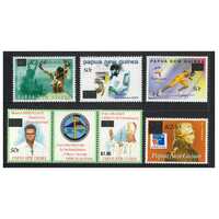 Papua New Guinea 2001 Surcharges Set of 5 Stamps MUH SG903a/07